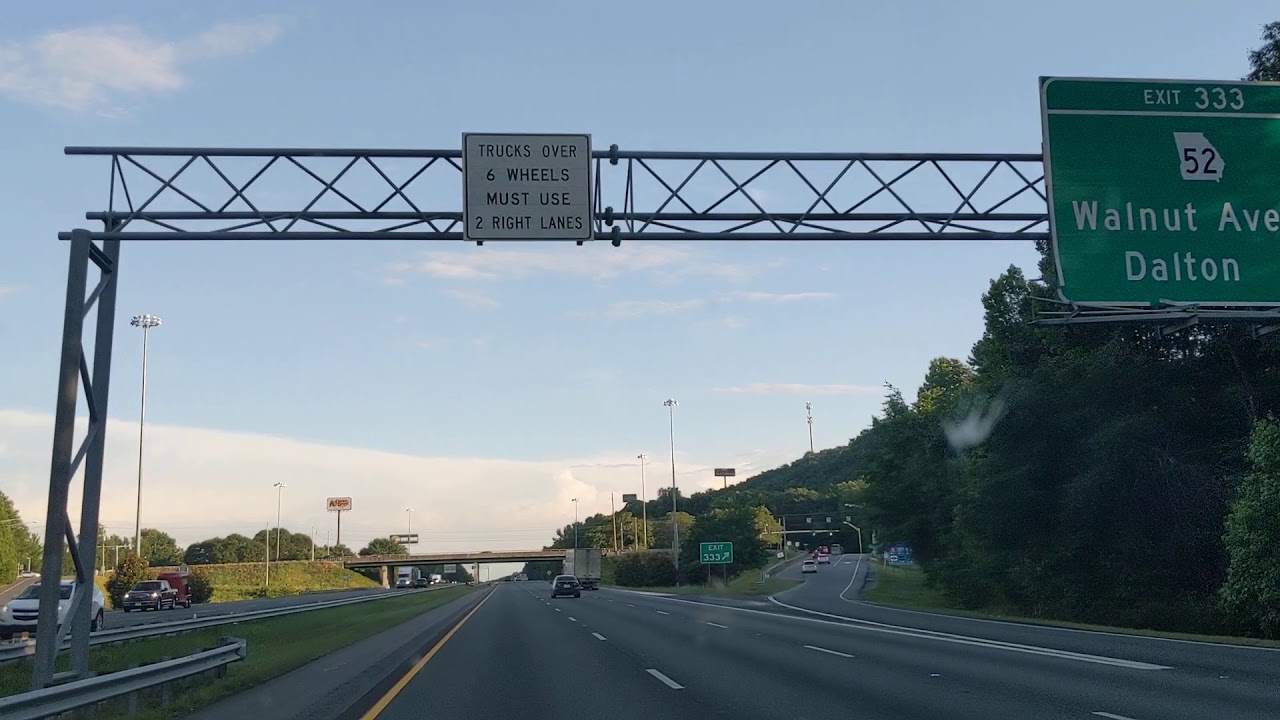 I 75 South from Chattanooga TN to Dalton GA. YouTube