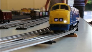 Tinplate Runner 001 - Ace Trains O gauge Class 42 British Rail Warship diesel - Risley, Derbyshire