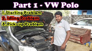 Part 1| VW Polo starting problem | power drop problem | Pick up problem | Smoke problem | in Tamil