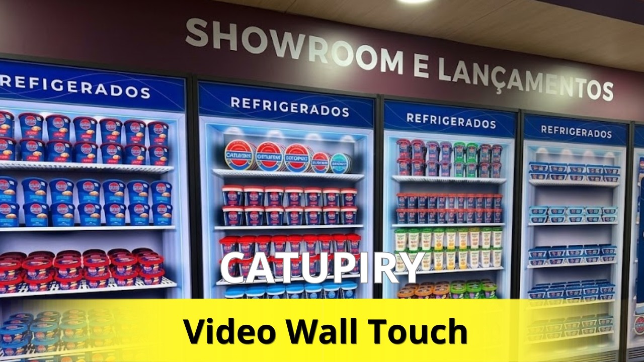 Catupiry – Video Wall Touch