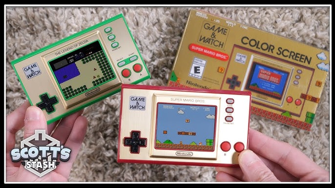 Nintendo revive o Game & Watch, um de seus dispositivos portáteis mais  antigos