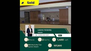 This  at 98 85 Bischofia Tree Boynton Beach has just been sold