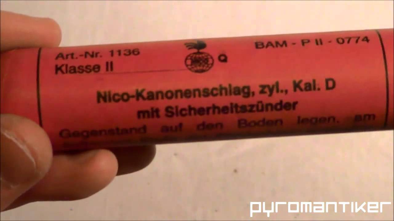 MoogNico/ Kanonenschlag Zyl. D (alt/rarität)
