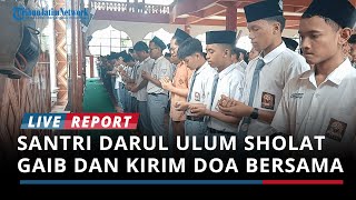 Santri Darul Ulum Jombang Sholat Gaib dan Kirim Doa untuk Korban Ponpes Al Khoziny Sidoarjo