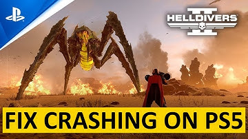 How To Fix Helldivers 2 Crashing on PS5 | Fix Helldivers 2 Crashes at Startup on PS5