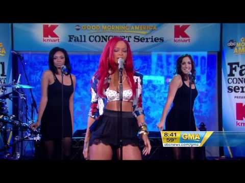 Rihanna Only Girl In The World LIVE GMA