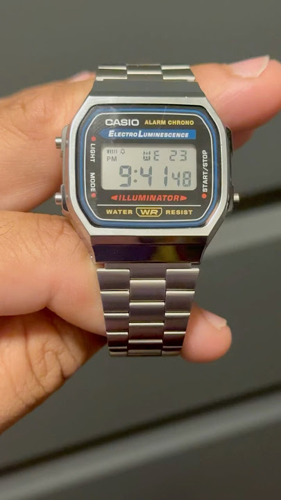 Casio watch #casio #alarmchrono #retrowatch #shorts