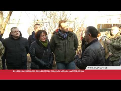 თავდაცვის მინისტრის წინადადებები პანკისის ხეობის ახალგაზრდებს