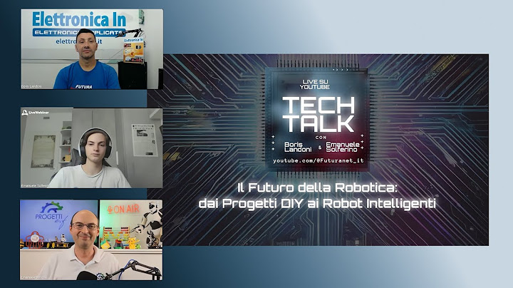🎙️ Tech Talk – Il Futuro della Robotica: dai Progetti DIY ai Robot Intelligenti