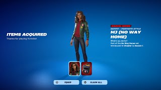 How To Get MJ No Way Home Skin NOW FREE In Fortnite! (Unlock LEGO MJ No Way Home Style)
