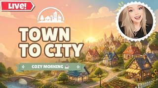 🔴Coffee ☕, Cozy vibes🌻, & City Building🏢 ! | Town to City screenshot 4