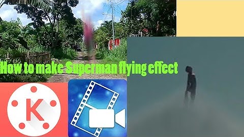 How to make flying effect in kinemaster and powerdirector