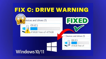 Fix Yellow Triangle Warning on C Drive (Windows 10/11) – Easy Disk Fix!