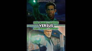Dcu Green Lantern Vs 2011 Green Lantern