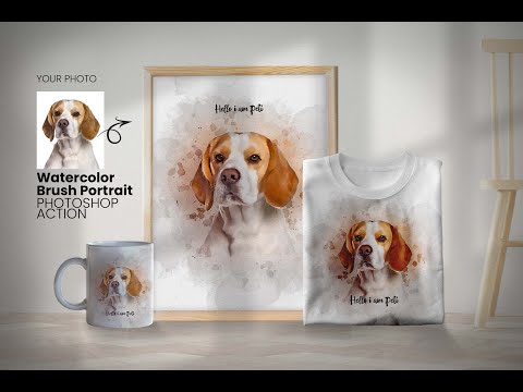 Watercolor Brush Portrait Action, an Action Add-On by MRI STUDIO (Thumbnail 6 of 16)