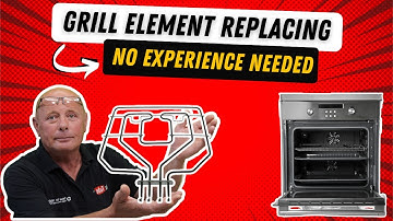 How to replace your grill element on Bosch, Neff And Siemens cooker or oven.