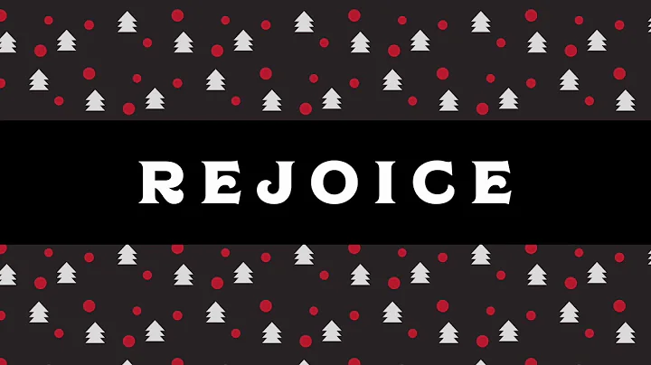 Rejoice (Curtain Call)  (Lyric Video) | Behind the Manger Scenes