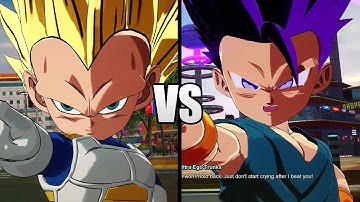 Team Vegeta SSJ3 VS Team Trunks (CPU VS CPU) - Dragon Ball Sparking! Zero Mods