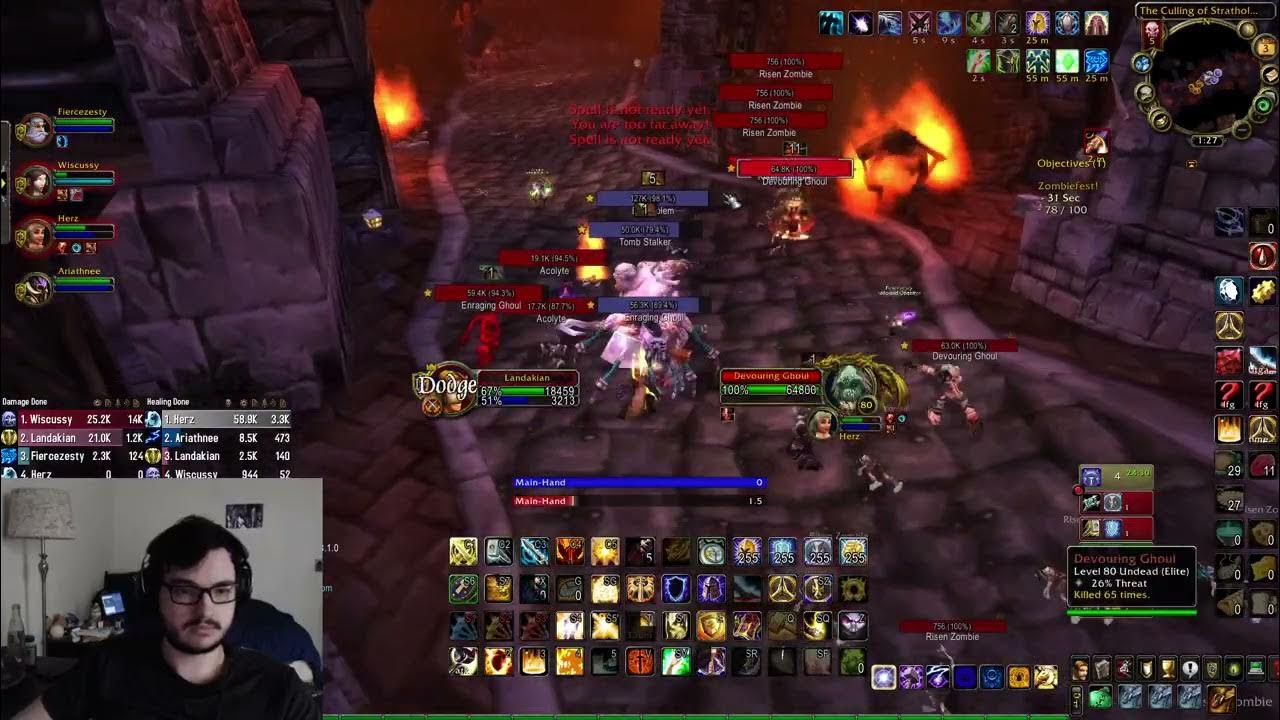 Wotlk Culling Of Stratholme Zombiefest Achievement Guide Youtube