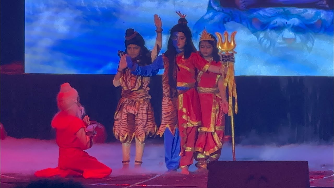 Vaahin as Rishi Bhringi ऋषि भृंगी कथा - शिव शक्ति in annual function ...