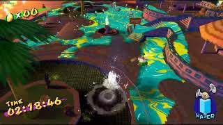 Super Mario Sunshine Scrubbing Sirena Beach (HD)