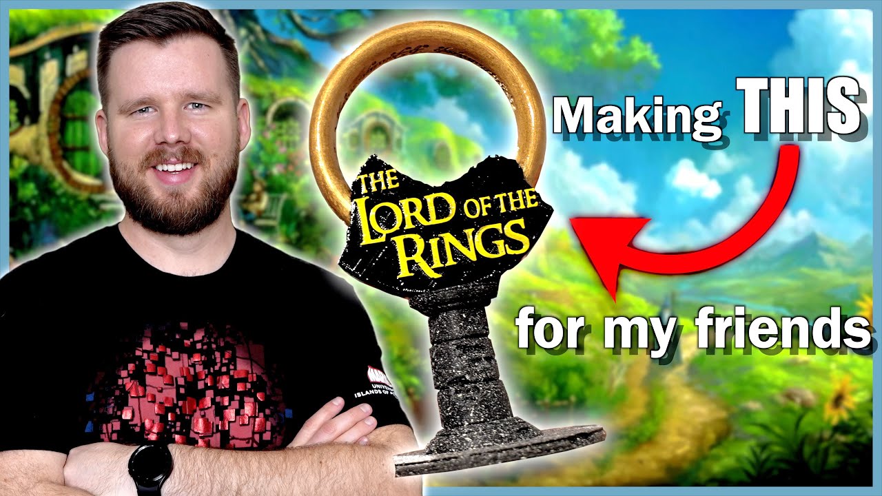 Making Lord of the Rings 3D Statues for my friends