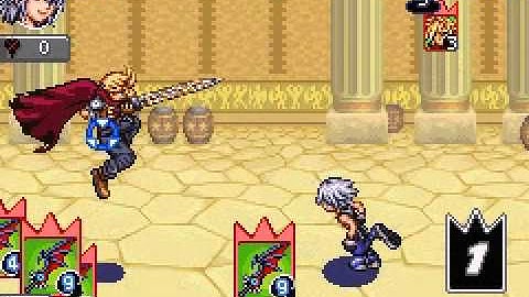 Kingdom Hearts: CoM R/R - Cloud [Version 2] (No HP+) (No Damage)