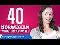 40 Norwegian Words for Everyday Life - Basic Vocabulary #2