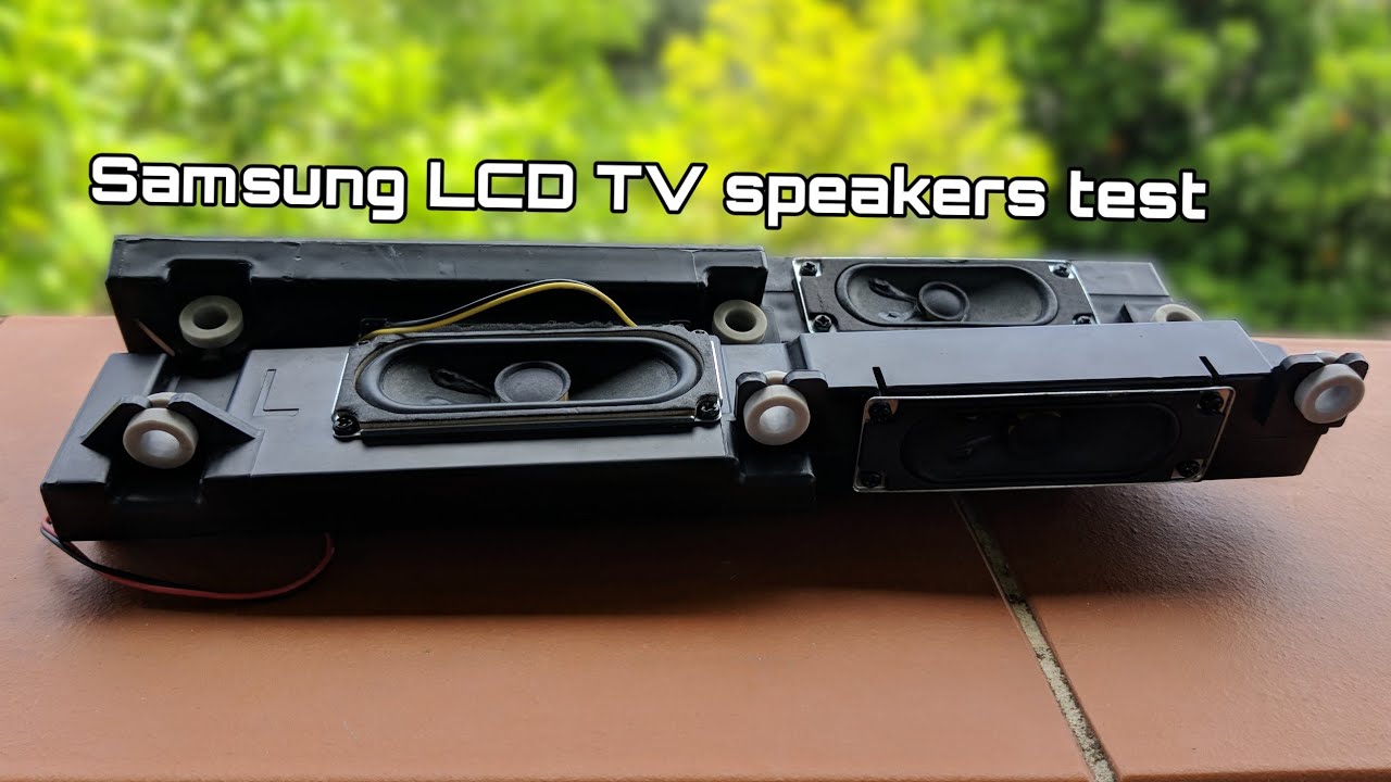Samsung 37" LCD TV Speakers Test & FreeAir YouTube