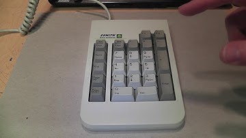 $10 NOS 1992 Zenith numeric keypad (Alps switches)