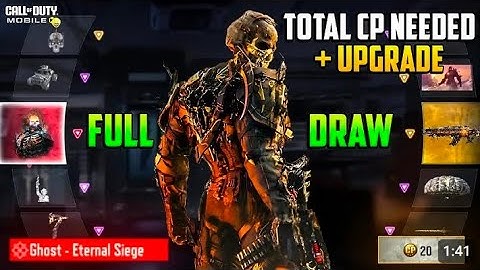 How Much CP Required to Buy Mythic Ghost Draw CODM - Max Upgrade Mythic Ghost COD Mobile