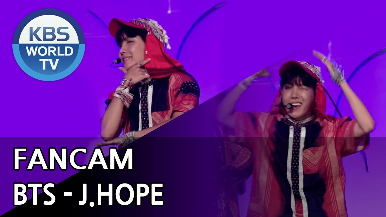 Focused Bts S J Hope Idol Music Bank 18 08 31 Youtube