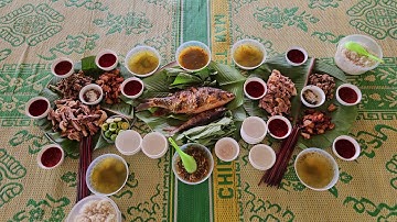 Cầu Nà Diềm toàn món ngon khó cưỡng chuột 3kg mát lẹm. Nguyễn Tất Thắng