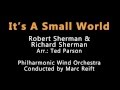 Marc Reift - It's A Small World (R. Sherman / R. Sherman, Arr.: Ted Parson)