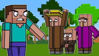 Block Squad: Breeding Minecraft Villagers! (Minecraft Animation)