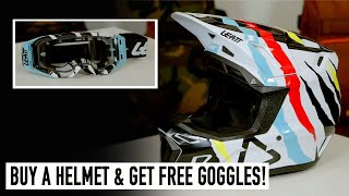 Best Deal in Motocross Right Now! | Leatt Helmet & Goggle