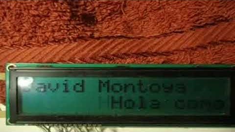 PANTALLA LCD 16x2 CON PIC 16F628A