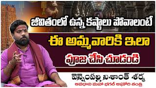 రాజశ్యామల దేవి పూజా మహత్యం | Vennampally Nishant Sharma | Rajashyamala Devi Abhishekam | Tree Media
