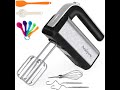 Aodyow Hand Mixer Electric for Easy Whipping, Mixing Cookies, Cakes,and Dough Batters