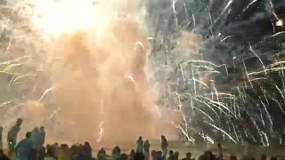 Barge carrying New Year's Eve fireworks explodes during display in eastern Australia