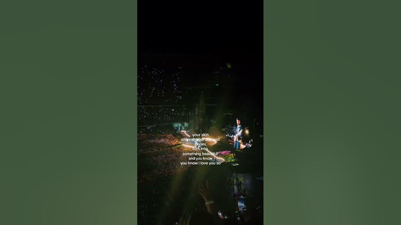 Coldplay concert singing Yellow is pure magic ✨ #Coldplay #Yellow Coldplay concert singing Yellow is pure magic ✨ #Coldplay #Yellow