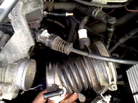 PCV valve how to replace or clean 2000 Mazda Mpv Lx - YouTube 2004 mazda tribute engine diagram 