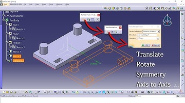 Catia V5 Transformations Toolbar Tutorial | Tamil |