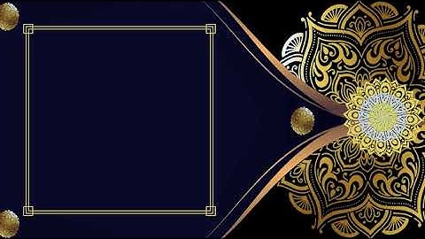قالب قران كريم خلفيات زخرفة اسلامية متحركة , Animated Islamic background 8k | خلفيات محرم الحرام