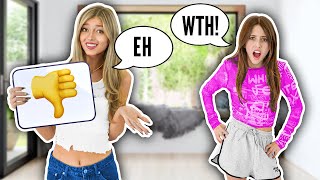 Best Friend REACTS To My OUTFITS **funny prank**
