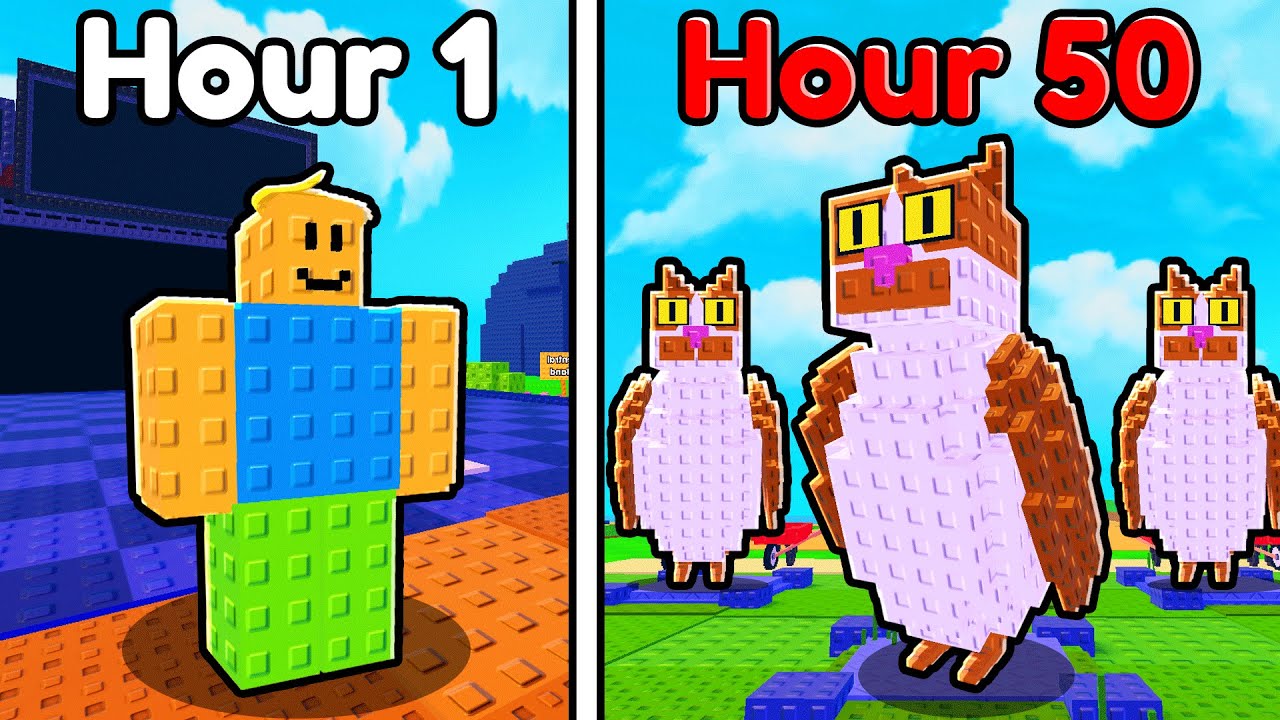 I Spent 50 HOURS in Plants VS Brainrots...