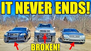 All Of My Cars Are Broken So I Spent 2 Weeks Fixing Them For 1 Big Car Repair Video! DIY MARATHON!