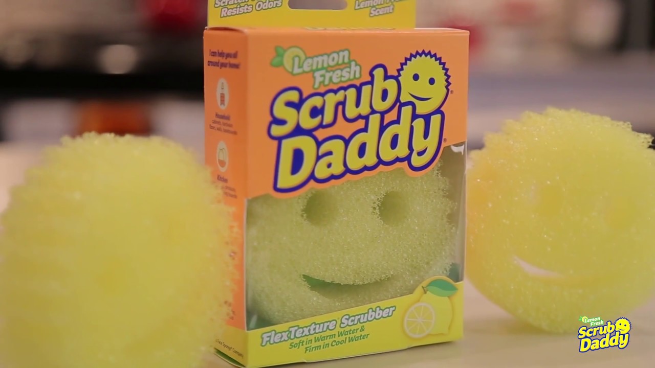 Scrub Daddy Scrubber, FlexTexture, Lemon Fresh