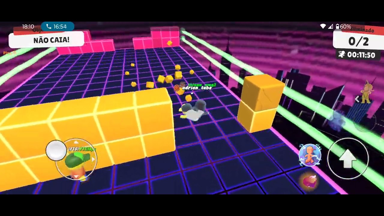 Jogando com meu amigo e fazendo purla