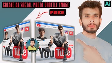 How to create 3D AI Social media Images | Bing image creator tutorial FREE | Ai Portraits Trend 2024
